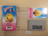 Yuuyu no Quiz de Go! Go! BOXED SNES Super Famicom Japan - UE3472