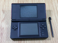 lf2294 Plz Read Item Condi Nintendo DS Lite Crimson Black Console Japan