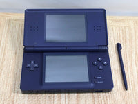 LG1841 Plz Read Item Condi Nintendo DS Lite Enamel Navy Console Japan