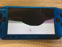 GD6762 Plz Read Item Condi PSP-3000 VIBRANT BLUE SONY PSP Console Japan