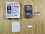 kh5288 GameBoy Color Clear Purple BOXED Game Boy Console Japan