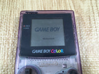 kh5288 GameBoy Color Clear Purple BOXED Game Boy Console Japan