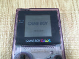 kh5288 GameBoy Color Clear Purple BOXED Game Boy Console Japan