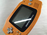 GameBoy Advance Orange BOXED Game Boy Console Japan - Tested Working KH6264