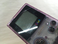 kh5288 GameBoy Color Clear Purple BOXED Game Boy Console Japan