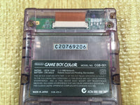 kh5288 GameBoy Color Clear Purple BOXED Game Boy Console Japan