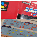 Darius Twin BOXED SNES Super Famicom Japan - UE4774