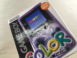 kh5288 GameBoy Color Clear Purple BOXED Game Boy Console Japan