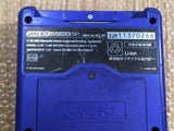 LG1630 No Battery GameBoy Advance SP Azurite Blue Game Boy Console Japan