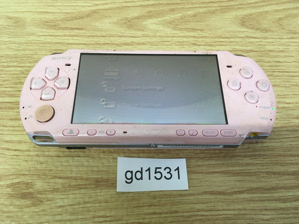 gd1531 Plz Read Item Condi PSP-3000 BLOSSOM PINK SONY PSP Console Japan