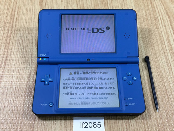 lf2085 Plz Read Item Condi Nintendo DSi LL XL DS Blue Console Japan