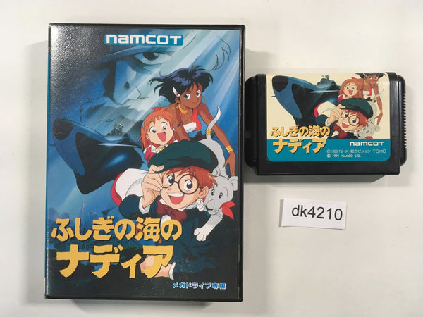 DK4210 Fushigi no Umi no Nadia BOXED Mega Drive Genesis Japan