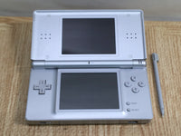 LG1842 Plz Read Item Condi Nintendo DS Lite Gross Silver Console Japan