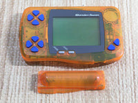 LG2668 Plz Read Item Condi Wonder Swan Digimon Orange Bandai Console Japan