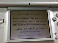 KH6000 Tested Working - Nintendo DS Lite Gross Silver BOXED Console Japan