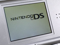 LG1842 Plz Read Item Condi Nintendo DS Lite Gross Silver Console Japan