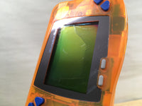LG2668 Plz Read Item Condi Wonder Swan Digimon Orange Bandai Console Japan