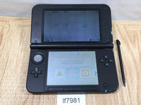 LF7981 Plz Read Item Condi Nintendo 3DS LL XL 3DS Silver Black Console Japan
