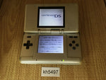 KH5497 With Defects - Nintendo DS Platinum Silver Console Japan