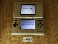 KH5497 With Defects - Nintendo DS Platinum Silver Console Japan