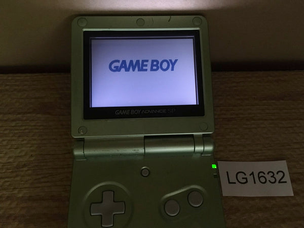 LG1632 Plz Read Item GameBoy Advance SP Pearl Green ToysRUs Console Japan