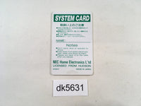 DK5631 System Card PC Engine Japan