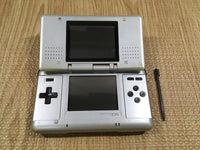 KH5497 With Defects - Nintendo DS Platinum Silver Console Japan