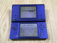 KH4895 Tested Working - Nintendo DSi DS Metallic Blue BOXED Console Japan