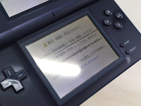 LG1210 Plz Read Item Condi Nintendo DS Lite Enamel Navy Console Japan
