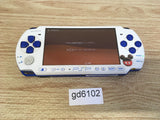 gd6102 Plz Read Item Condi PSP-3000 WHITE & BLUE SONY PSP Console Japan