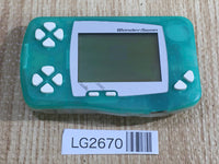 LG2670 Plz Read Item Condi Wonder Swan Frozen Mint Bandai Console Japan