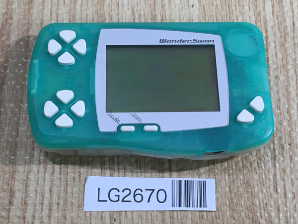 LG2670 Plz Read Item Condi Wonder Swan Frozen Mint Bandai Console Japan