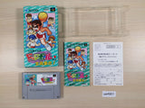 Kunio kun no Dodge Ball dayo Zenin Shuugou! BOXED SNES SuperFamicom - UE4901