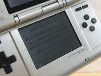LF9915 Plz Read Item Condi Nintendo DS Platinum Silver Console Japan