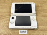 LC3199 Not Working - Nintendo 3DS LL XL 3DS White Console Japan