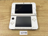 LC3199 Not Working - Nintendo 3DS LL XL 3DS White Console Japan