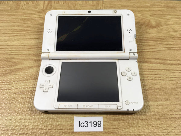 LC3199 Not Working - Nintendo 3DS LL XL 3DS White Console Japan