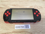 GD6766 Plz Read Item Condi PSP-3000 BLACK & RED SONY PSP Console Japan