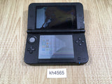 KH4565 Plz Read Item Condi Nintendo 3DS LL XL 3DS Black Console Japan