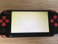 GD6766 Plz Read Item Condi PSP-3000 BLACK & RED SONY PSP Console Japan
