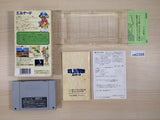 Elnard The 7th Saga BOXED SNES Super Famicom Japan - UE2398