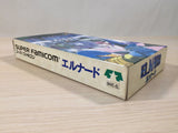 Elnard The 7th Saga BOXED SNES Super Famicom Japan - UE2398