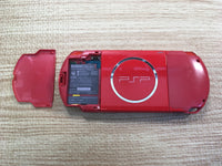 GD6766 Plz Read Item Condi PSP-3000 BLACK & RED SONY PSP Console Japan