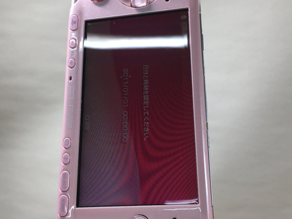 GD7138 With Defects - PSP-3000 BLOSSOM PINK SONY PSP Console Japan