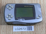 LG2672 Plz Read Item Condi Wonder Swan Silver Metallic Bandai Console Japan