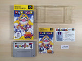 Mario & Wario BOXED SNES Super Famicom Japan - UE4065
