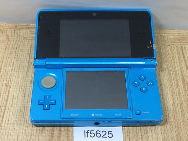 LF5625 Not Working - Nintendo 3DS Light Blue Console Japan