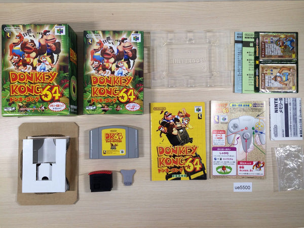ue5500 Donkey Kong 64 Expansion Pak Ver. BOXED N64 Nintendo 64 Japan