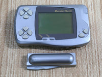 LG2672 Plz Read Item Condi Wonder Swan Silver Metallic Bandai Console Japan