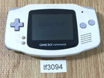 lf3094 Plz Read Item Condi GameBoy Advance White Game Boy Console Japan